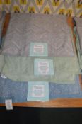 *Three Spa Classic Hand Towels (grey, green, and blue)