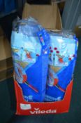 Twelve Vileda Super Mop Heads