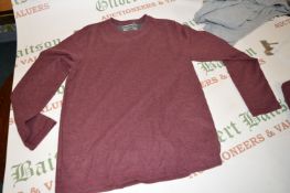 *Eddie Bauer Burgundy Long Sleeve Top Size: L