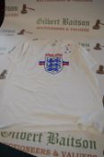*England Office Merchandise White T-Shirt Size: XXL