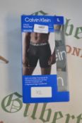 *Two Calvin Klein Micro Rib Boxers Size: L