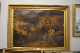 Gilt Framed Victorian Canvas Print