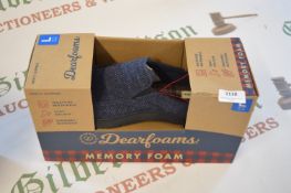 *Dearfoams Men’s Slippers Size: L