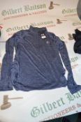 *Under Armour Bule Half Zip Top Size: L