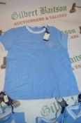 *Jack Wills Peach Feel Pale Blue T-Shirt Size: S