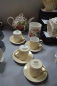 Portmeirion Teapot, Vase, and Coffee Canteens