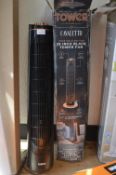 *Tower Cavaletto 25” Black Tower Fan