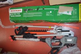 *Ecman Electric Pole Hedge Trimmer