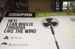 *Geepass 16” Stand Fan