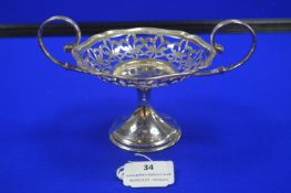 Silver Basket Hallmarked London 1949 ~133g