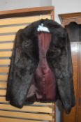 Ladies Vintage Rabbit Fur Jacket