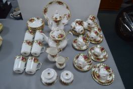 Royal Albert Old Country Roses Tea Set 40+pcs