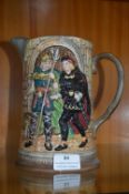 Beswick Shakespearian Hamlet Jug 88M LET