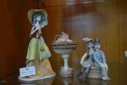 Decorative Pottery Figurines etc.