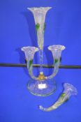 French Glass Epergne (AF)