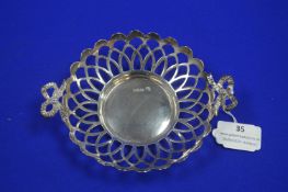 Silver Basket Hallmarked Chester 1907 ~66g