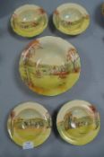 Royal Doulton Fox Hunting Dishes