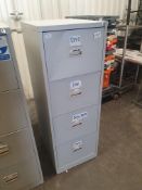 * 4 drawer filing cabinate