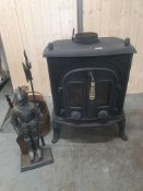 * dual fuel stove and accessories