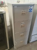 * 4 drawer filing cabinate
