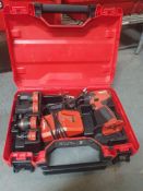 * Hilti SFE 2-A12 combi drill set