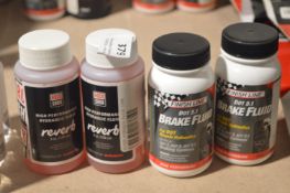 *2x 120ml Bottles of Hydraulic Fluid and 2x 120ml Bottles of Brake Fluid