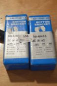 *Two Shimano 115mm Bottom Brackets