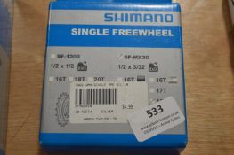 *Shimano Single Freewheel