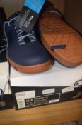 *Crank Brothers Stamp Lace Navy & Silver Size: 10.5 Shoes RRP £114.99