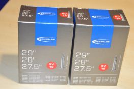 *Two Schwalbe 29/29/27.5” SV19 Inner Tubes