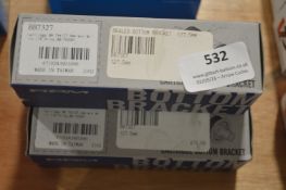 *Three Boxes of Sealed Bottom Brackets 127.5mm