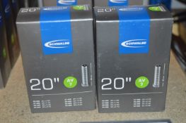 *Two Schwalbe AV7a 20” Inner Tubes