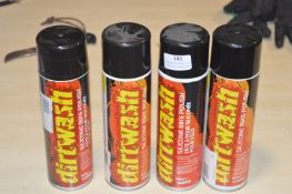 *Four Spray Cans of Dirt Wash Silicone Bike Polish