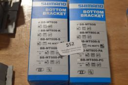 *Two Shimano BBMT800 Bottom Brackets