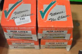 *Four Boxes of MTB Latex Inner Tubes