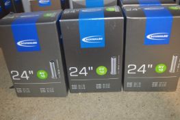 *Three Schwalbe AV10 24” Inner Tubes