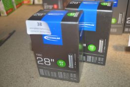 *Two Schwalbe 700C 20” AV17 Inner Tubes