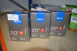 *Three Schwalbe 20” SB7 Inner Tubes