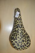 *Leopard Print Bike Seat