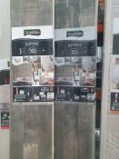 * 4 x packs Grosfillex wall cladding - Industrial Wood (3 x 260cm x 37.5cm - 2.925m coverage)