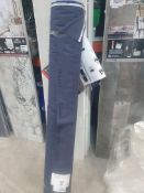 * large roll blue fabric