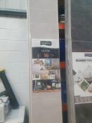 * 6 x packs Grosfillex wall cladding - Cimenet (3 x 260cm x 37.5cm - 2.925m coverage)