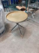 * folding side table