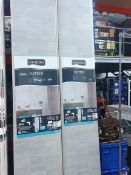 * 9 x packs Grosfillex wall cladding - Stone Grey Tile S (3 x 260cm x 37.5cm - 2.925m coverage)