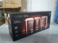 * Tower Glitz storage canisters