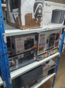 * returned goods - unknown condition - contents of bay. Ninja Foodi Max/microwave/air fryer/