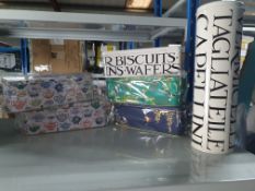 * 8 x Sara Miller/Emma Bridgewater tins