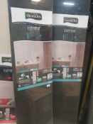 * 10 x packs Grosfillex wall cladding - Anthractite Tile M (3 x 260cm x 37.5cm - 2.925m coverage)