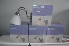 4 Boxes of Saucats Wall Lamps
