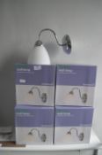 4 Boxes of Saucats Wall Lamps